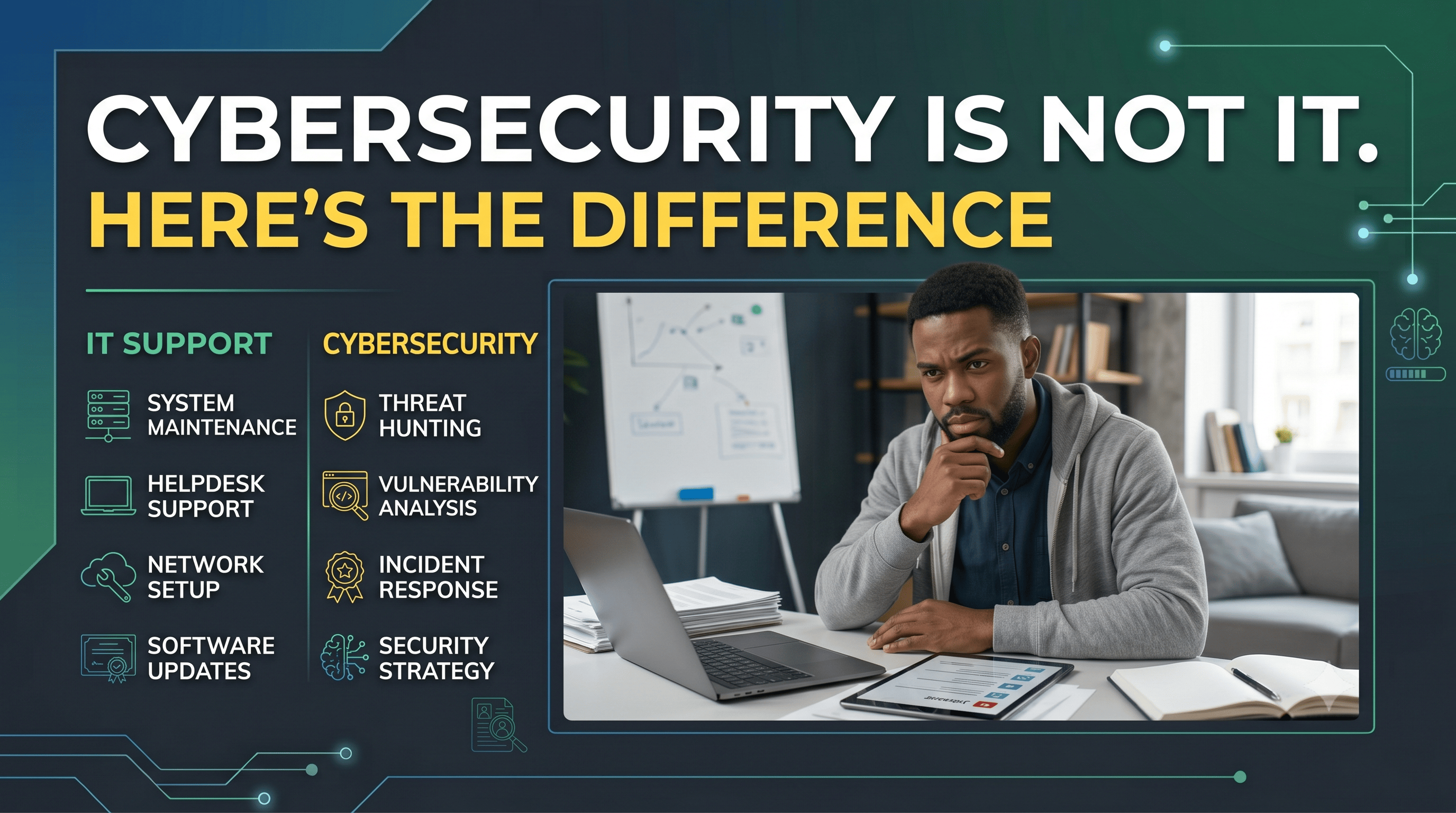 Cybersecurity Is Not an IT Job 